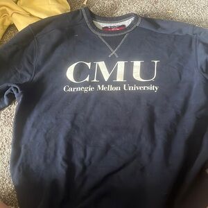 Vintage oversized Carnegie Mellon university crewneck